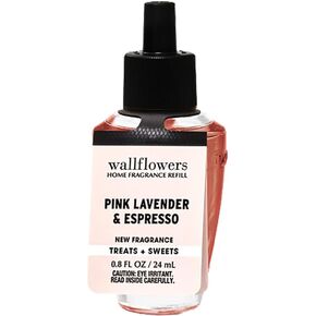 Bath + Body Works Pink Lavender Espresso Wallflower Refill Bulb - 1 Refill Bulb in Pink Lavender and Espresso Scent - Scented Wallflower Refills for Wallflower Plugs in Saudi Arabia