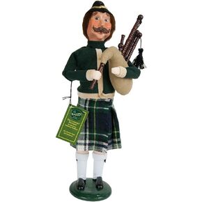 Byers' Choice 11 Pipers Piping Caroler Figurine 741 from The 12 Days of Christmas Collection