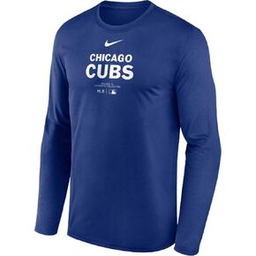 Nike Men's MLB Blue Collection Issue Long Sleeve T-Shirt