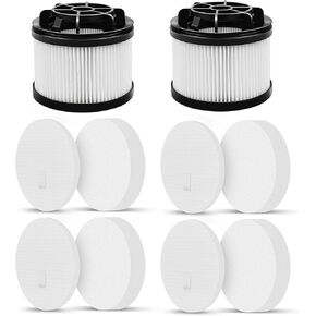 10 PCS Replacement Filters Compatible with LEVOIT LVAC 200 Cordless Stick Vacuum Cleaner, Fit for LEVOIT LVAC 200 Cordless Stick Vacuum Cleaner Replacement Parts for Handheld Cleaner Accessories Kits