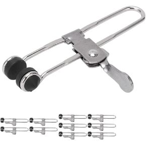 Lever Action Grid Clamp, 10PCS Lever Action Grid Clamp Multifunctional Stainless Steel Proof Tile Mounting Clips Hand Tools Tile, Tile Cutters