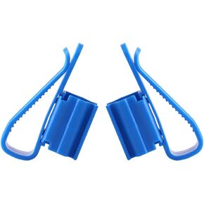 Plastic Water Pipe Clamp Adjustable Fish Mounting Clip Hose Holder for 8-16mm Water Pipe/Tube, 2pcs 3.3x0.7x1inch