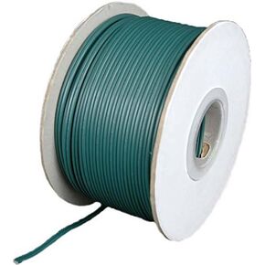 Green SPT-1 Commercial Grade Bulk Blank Wire | 18 AWG, 250 ft | Customizable Christmas Lighting Cord for Outdoor Use