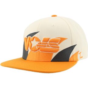ZHATS Standard NCAA Officially Licensed Hat Flat Snapback Z11 Retro Sharktooth, Team Color, One Size