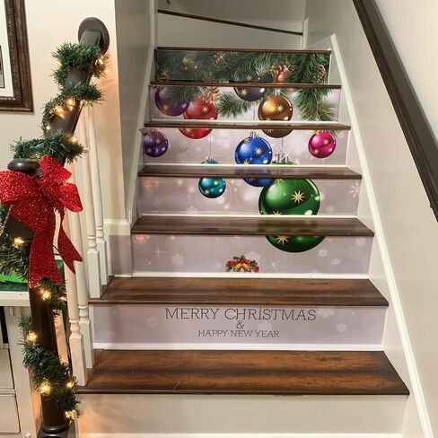 110 Pcs Christmas Santa Window Clings,9 Sheets Blue Christmas Window Stickers Decorations,Xmas Elk Snowman Window Stickers Santa Christmas Window Decals for Home Deer Santa Claus and Snowflakes in Saudi Arabia