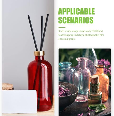 Beavorty Mini Sola Wood Flower Car Accessories 100pcs Flower Diffuser Essential Oil Diffuser Passive Diffuser for Home Office Car Diffuser Flowers in Kuwait