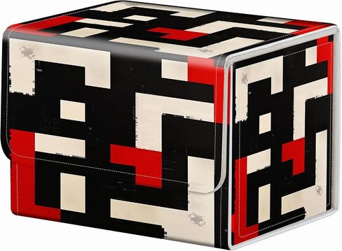 Strong Magnet Case Mtg Magic Deck Box Tcg Up to 200 Cards Creative Pattern Trading Card Storage Box for Collectible Card Games, A Squirrel With Sharp Claws in Kuwait