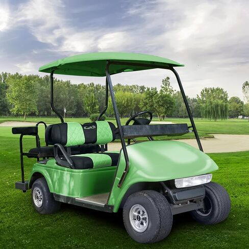 Golf Cart Seat Covers for EZGO TXT and RXV Golf Carts.Breathable and Washable Sandwich Mesh Air Spacer.Renew Your Golf Cart. (Grey/Black) in Saudi Arabia