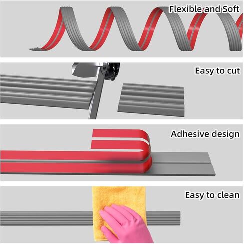 قالب تقليم مرن للزاوية الداخلية والخارجية، قالب حائط قابل للتقشير واللصق مقاس 1.6 بوصة × 20 قدمًا، واقي زاوية الجدار، واقيات زاوية ذاتية اللصق وشريط السد لزاوية حافة الجدار in Kuwait