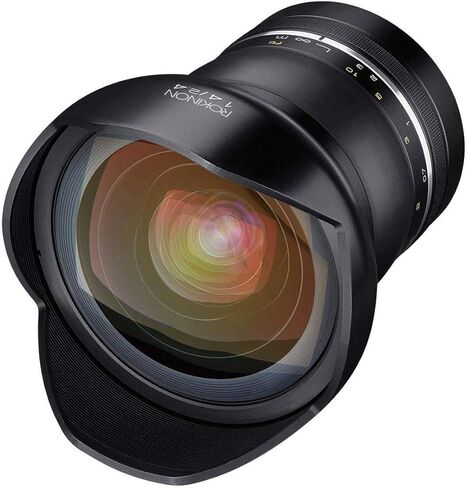 Rokinon SP14MAE-N Special Performance 14mm F/2.4 Ultra Wide Angle Lens with Built-in AE Chip for Nikon DSLR, Black in Saudi Arabia