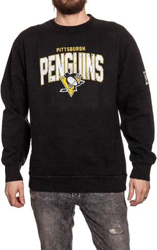 Calhoun NHL Surf & Skate Unisex Acid Wash Ultra-Soft Crewneck Sweatshirt in Kuwait