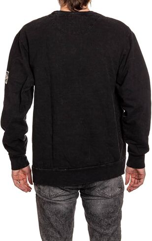 Calhoun NHL Surf & Skate Unisex Acid Wash Ultra-Soft Crewneck Sweatshirt in Kuwait