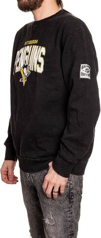 Calhoun NHL Surf & Skate Unisex Acid Wash Ultra-Soft Crewneck Sweatshirt in Kuwait