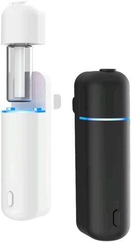 موزع روائح السيارة - معطرات الجو، بطارية قابلة لإعادة الشحن عبر USB، تشغيل/إيقاف تلقائي، موزع روائح عطرية بالموجات فوق الصوتية in Kuwait