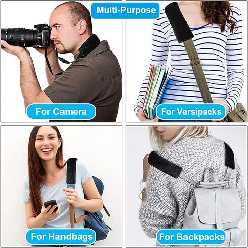 4 PCS Soft Auto Seat Belt Cover Seatbelt Shoulder Pad Cushions Compatible with All Cars and Backpacks Crossbody Packs Black Color in Saudi Arabia