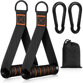 Gym Exercise Handles, Replacement Handle Attachments for Cable Machine Pulleys,