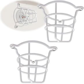Happy Tree (8 Pack) White Fire Sprinkler Head Guard Cover for Both 1/2" & 3/4" Fire Head for Protecting Flush Mount & Side Wall & Pendent Head Semi - Recessed Sprinkler Head Cage