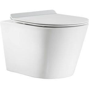 Swiss Madison Well Made Forever SM-WT465, Calice Wall-Hung Round Toilet Bowl