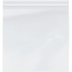 Plymor 10" x 10" (Pack of 100), 2 Mil Zipper Reclosable Plastic Bags