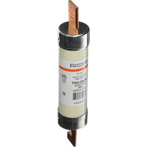 Mersen TRS-R Tri-Onic Time-Delay/Class RK5 Fuse, 600VAC/600VDC, 200kA AC/100kA DC, 200 Ampere, 1-13/16" Diameter x 9-5/8" Length