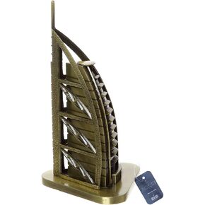 ZOVIE Burj Al Arab Hotel Statue Glorious Home Decoration Make of Pure Copper (BurjAl-Arab)