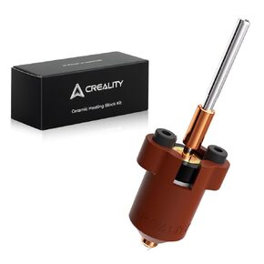 Original K1C Hotend with Ceramic Heating Block and Hardened Steel Integrated Quick Swap Nozzle Kit Support High Flow Printing and 300℃ High Temp Compatible with Creality K1C 3D Printer-NOT for K1