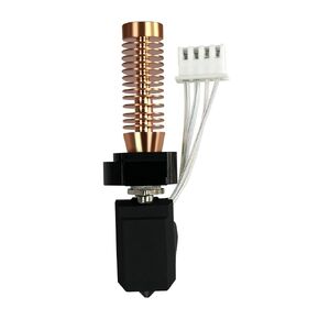 Upgraded V2.0 Ceramic Hotend Kit for Flashforge Adventurer 5M/5M Pro,3D Printer Accessories 24V 50W Ceramic Rapid Heating Quick-Detachable Hardened Nozzle High Thermal Conductivity Print Head