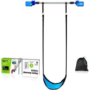 Playzone-fit Kidtrix Doorway Swing Kit - Fun Indoor Doorway Swing for Kids - Includes Classic Swing Seat - Weight Limit 150 lbs. - Recommended Ages 3+ Years