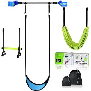 Playzone-fit Kidtrix Doorway Swing Kit - Fun Indoor Doorway Swing for Kids - Includes Classic Swing Seat - Weight Limit 150 lbs. - Recommended Ages 3+ Years