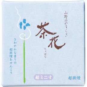 Japanese Incense Sticks Chabana Ultra Low Smoke Type Mini Short Sticks - 2.4 inches 220 sticks - Made in Japan