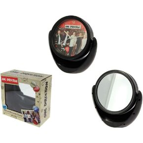Limited Edition One Direction Swivel Mirror & Clock Set with Gift Pack - Elegant Home Decor and Room Decor - Perfect Desk Accessories for Style and Functionality