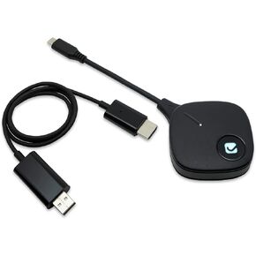 Wireless HDMI Transmitter and Receiver 4K 60Hz Up to 196ft., 5.1/5.2 GHz Low Latency HDMI Loop Output SSID Pairing Channel Change IR Passthrough by J-Tech Digital [JTECH-WEX4K-50]