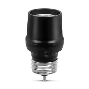 GMY Dusk to Dawn Sensor Socket, E26 Base Light Sensor Socket for Outdoor Lighting, Compatible with LED/INC/CFL/Halogen Bulbs, 1Pack