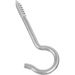 National Hardware N220-517 2040 Ceiling Hooks in Zinc, #4, 3-7/8",Zinc plated