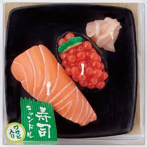 Kameyama 4901435209067 Sushi (Salmon, Ikura) Candle in Saudi Arabia