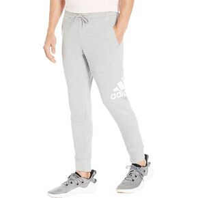 adidas Men's Essentials French Terry Cuffed Logo Pants
