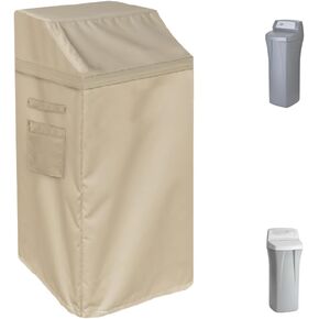 Water Softener Cover(20L×19''W×47''H),All-Weather Protection,Outdoor Water Softener Covers,Water Softener Cover outdoor,Beige