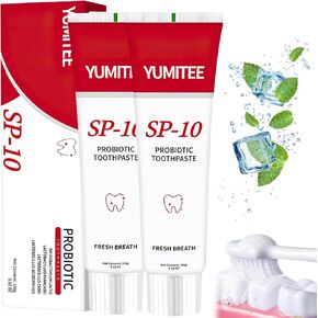 SP-10 Probiotic Whitening Toothpaste,Sp10 Ultra Whitening Toothpaste, Sp10 Toothpaste, Sp10 Probiotic Toothpaste, Fresh Breath, Deep Cleaning Care (2 PCS)