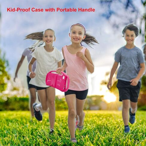 Kids Tablet 7inch Tablet for Kids Android Toddler Tablet 32GB Tablet for Toddlers APP Preinstalled & Parent Control Kids Learning Tablet Kid-Proof Case with Handle,Netflix YouTube in Kuwait