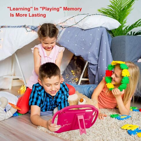 Kids Tablet 7inch Tablet for Kids Android Toddler Tablet 32GB Tablet for Toddlers APP Preinstalled & Parent Control Kids Learning Tablet Kid-Proof Case with Handle,Netflix YouTube in Kuwait