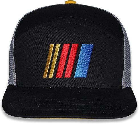 قبعة NASCAR Icon Logo سوداء ذات هيكل شبكي لسائقي الشاحنات in Saudi Arabia