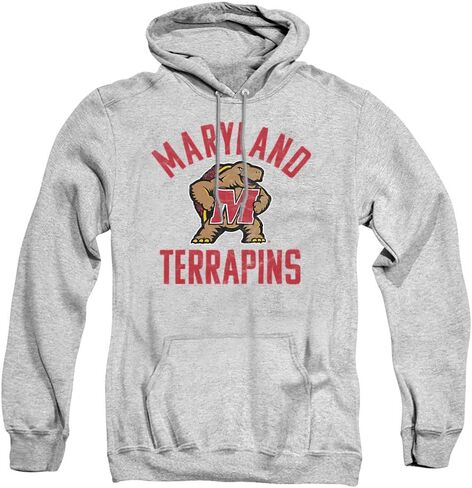 سترة بقلنسوة بشعار UMD Terrapin الرسمي لجامعة ميريلاند للجنسين للبالغين in Saudi Arabia