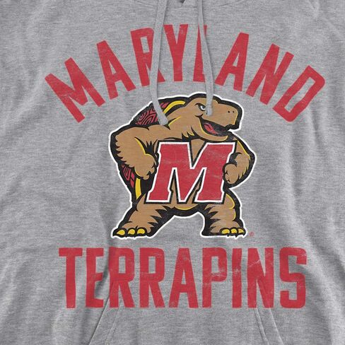 سترة بقلنسوة بشعار UMD Terrapin الرسمي لجامعة ميريلاند للجنسين للبالغين in Saudi Arabia