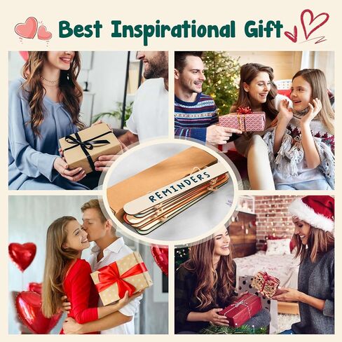 Inspirational Wall Decor for Office Positive Affirmations Gifts for Women Teenage Girls Boys Coworkers, Mental Health Psychology Little Reminders Wooden Hanging Wall Art Decor for College Office Home in Kuwait