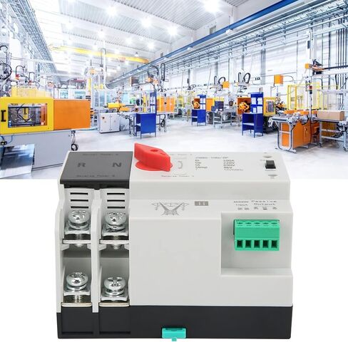 Automatic Transfer Switch ATS 2P Dual Power Transfer Switch Electrical Selector Switches in Saudi Arabia