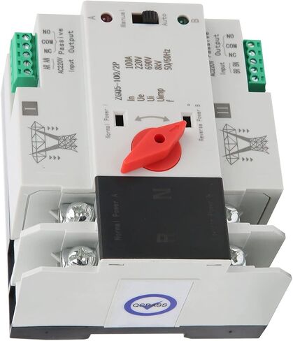 Automatic Transfer Switch ATS 2P Dual Power Transfer Switch Electrical Selector Switches in Saudi Arabia