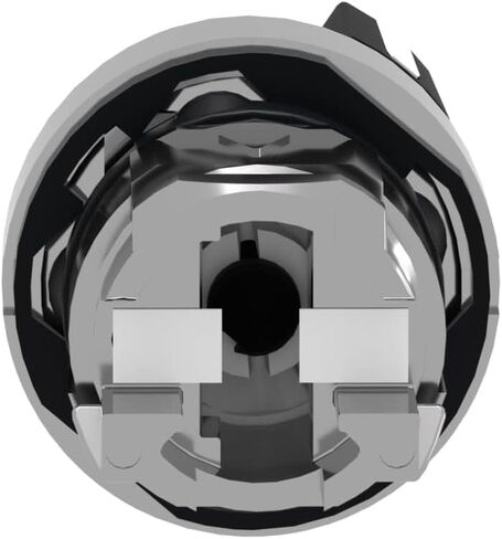 Schneider Electric ZB4BD2 Harmony XB4 Selector Switch Head, Chromium Plated Metal Bezel, Fits 22mm Diameter Cutouts, 2 Positions, Stay Put Operation, Black in Kuwait