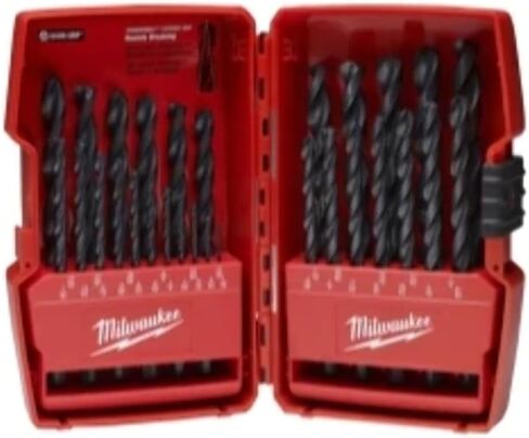 Drill Bit Set, Black Oxide, 29 Pcs. in Saudi Arabia