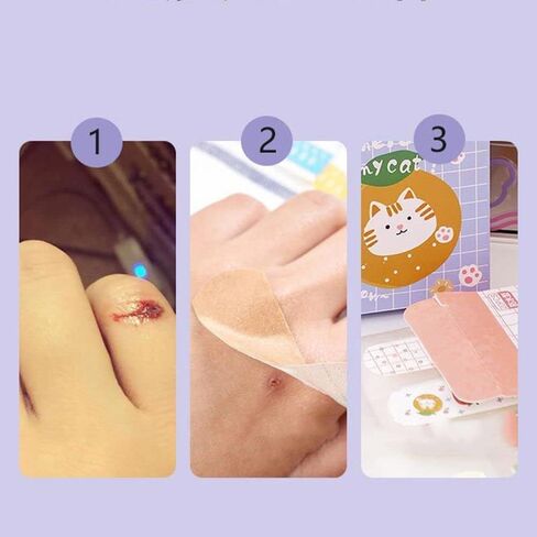 20 Pcs/Box Adhesive Bandages, Random Color Waterproof Band Aid, Cute Kids Bandages, Elastic Bandages Sticker,Cartoon Aid Patches Random Styles Adhesive Bandages Health and Household Bandaging Supplies in Saudi Arabia