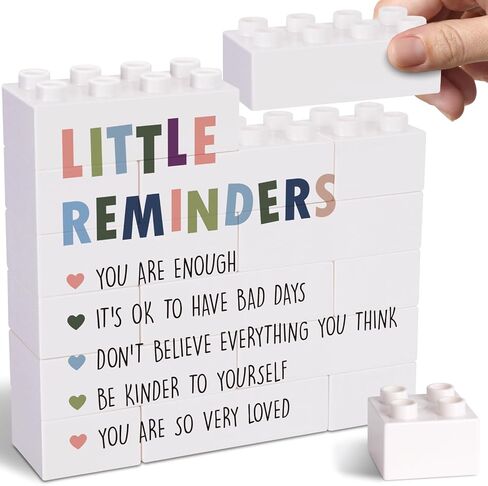 You are Enough - Positive Little Reminders Sign | Plaque - Inspirational Gifts for Teens, College Students, and Women - Cute Motivational Desk Decor for Office, Dorm Room, or Home in Saudi Arabia